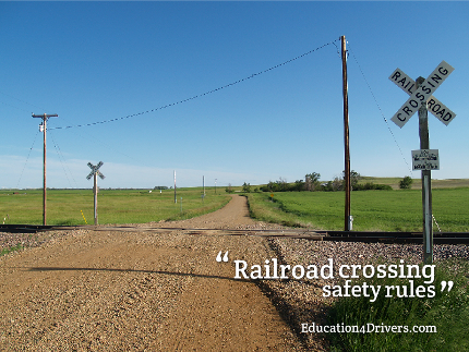 Cross Railroad Tracks Safely