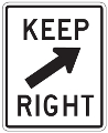 LANE USE CONTROL SIGN | Indiana Permit Test